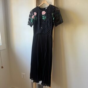 ASOS Mixed Media Occasion Dress